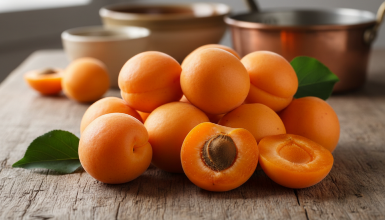 Abricots de Provence mûrs sélectionnés pour confiserie